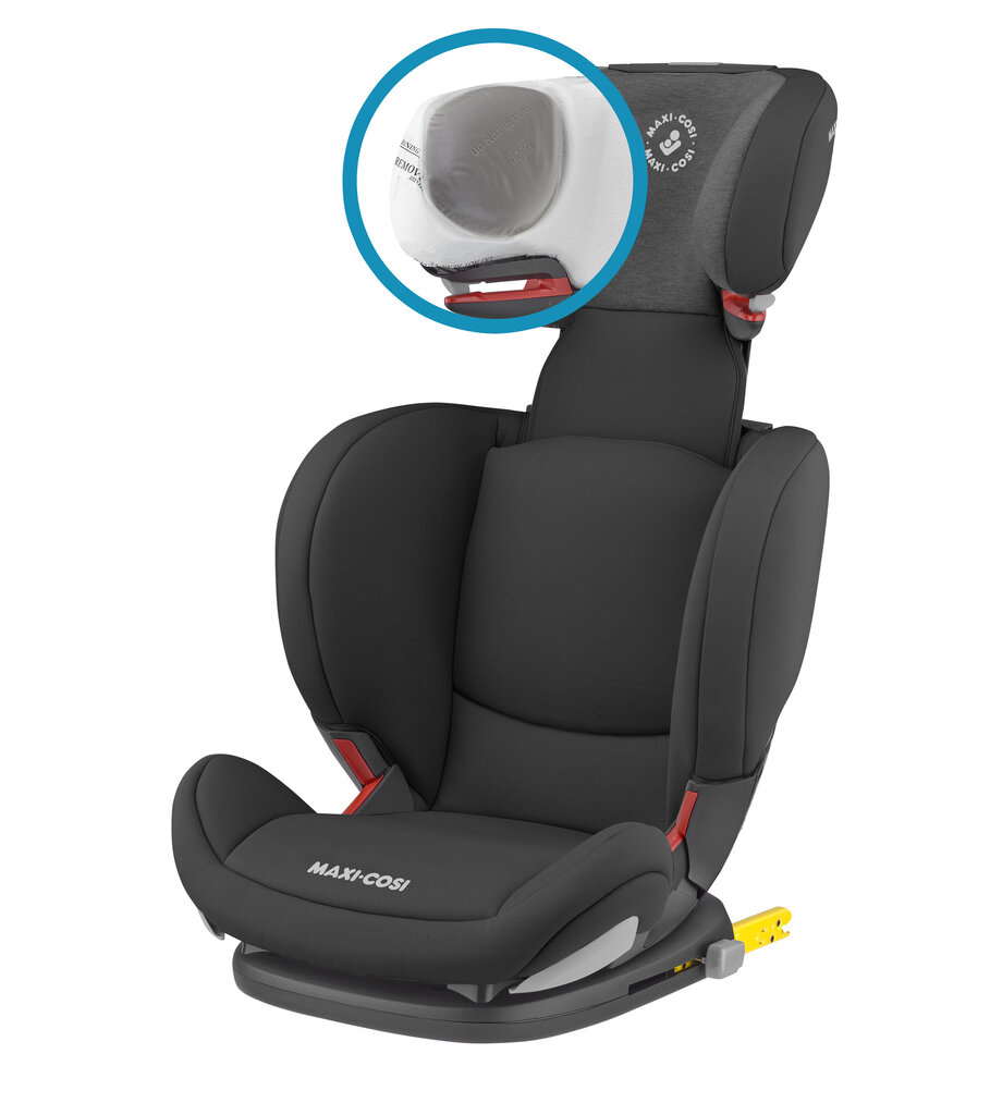 Maxi Cosi automobilinė kėdutė RodiFix AirProtect, 15-36 kg, Authentic black kaina ir informacija | Autokėdutės | pigu.lt