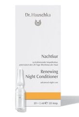 Jauninamosios veido ampulės Dr. Hauschka Renewing Night Conditioner 10 x 1 ml kaina ir informacija | Veido aliejai, serumai | pigu.lt