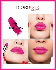 Lūpų dažai Dior Rouge Dior Ultra Rouge 3.2 g, 755 Ultra Daring kaina ir informacija | Lūpų dažai, blizgiai, balzamai, vazelinai | pigu.lt