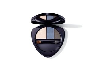 Akių šėšėliai Dr. Hauschka Eyeshadow Trio 01 Sapphire kaina ir informacija | Akių šešėliai, pieštukai, blakstienų tušai, serumai | pigu.lt