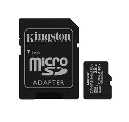 Kingston SDCS2/32GB-2P1A цена и информация | Карты памяти для фотоаппаратов, камер | pigu.lt