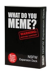 Настольная игра What Do You Meme? NSFW Expansion Deck, ENG. цена и информация | Настольные игры, головоломки | pigu.lt