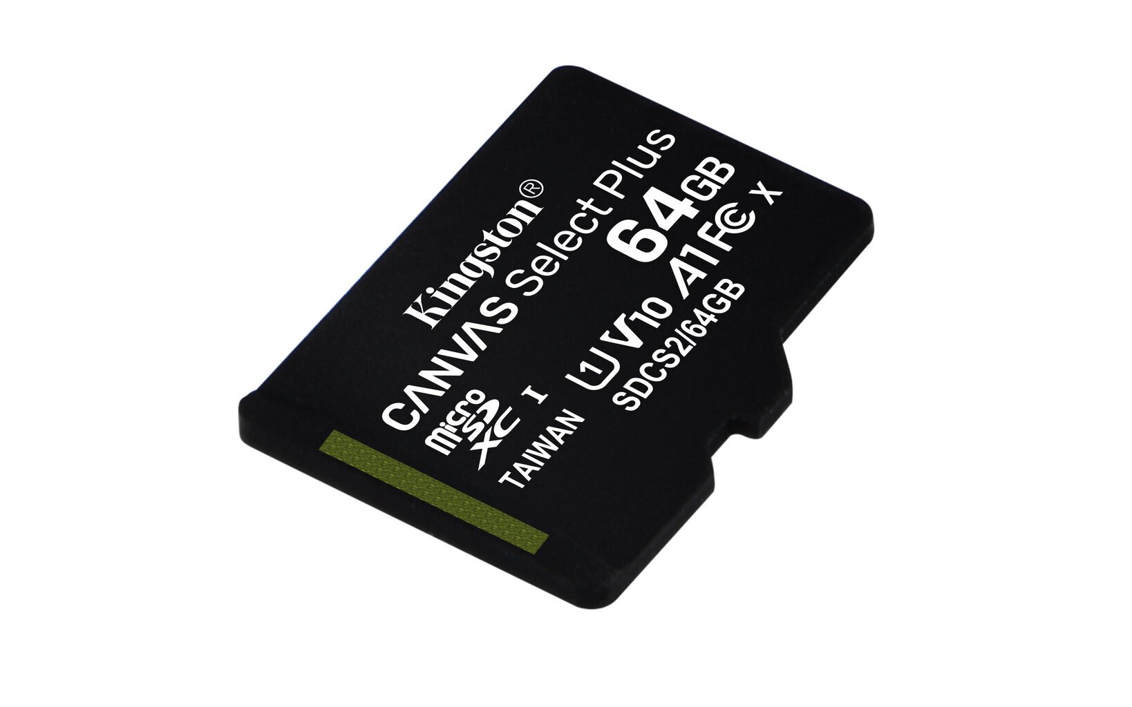 Kingston microSDXC 64GB (+SD adapteris) цена и информация | Atminties kortelės telefonams | pigu.lt