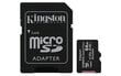 Kingston microSDXC 64GB (+SD adapteris) kaina ir informacija | Atminties kortelės telefonams | pigu.lt