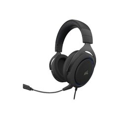 Corsair Gaming HS50 Pro Blue kaina ir informacija | Ausinės | pigu.lt