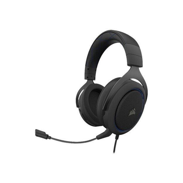 Corsair Gaming HS50 Pro Blue kaina ir informacija | Ausinės | pigu.lt