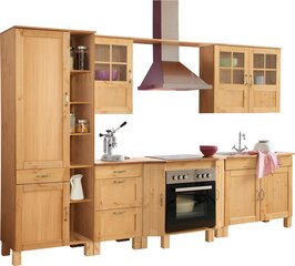 7-ių dalių virtuvės baldų komplektas Notio Living Dennis 50, šviesiai rudas kaina ir informacija | Virtuvės baldų komplektai | pigu.lt