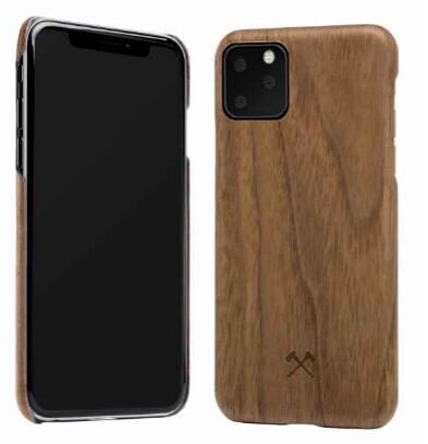 Woodcessories EcoCase, skirtas iPhone 11 Pro Max, walnut (eco312) kaina ir informacija | Telefono dėklai | pigu.lt