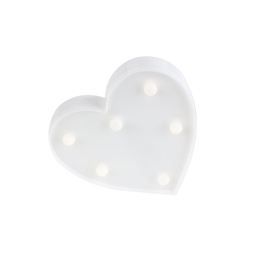 Eko-Light LED šviestuvas Širdis kaina ir informacija | Staliniai šviestuvai | pigu.lt