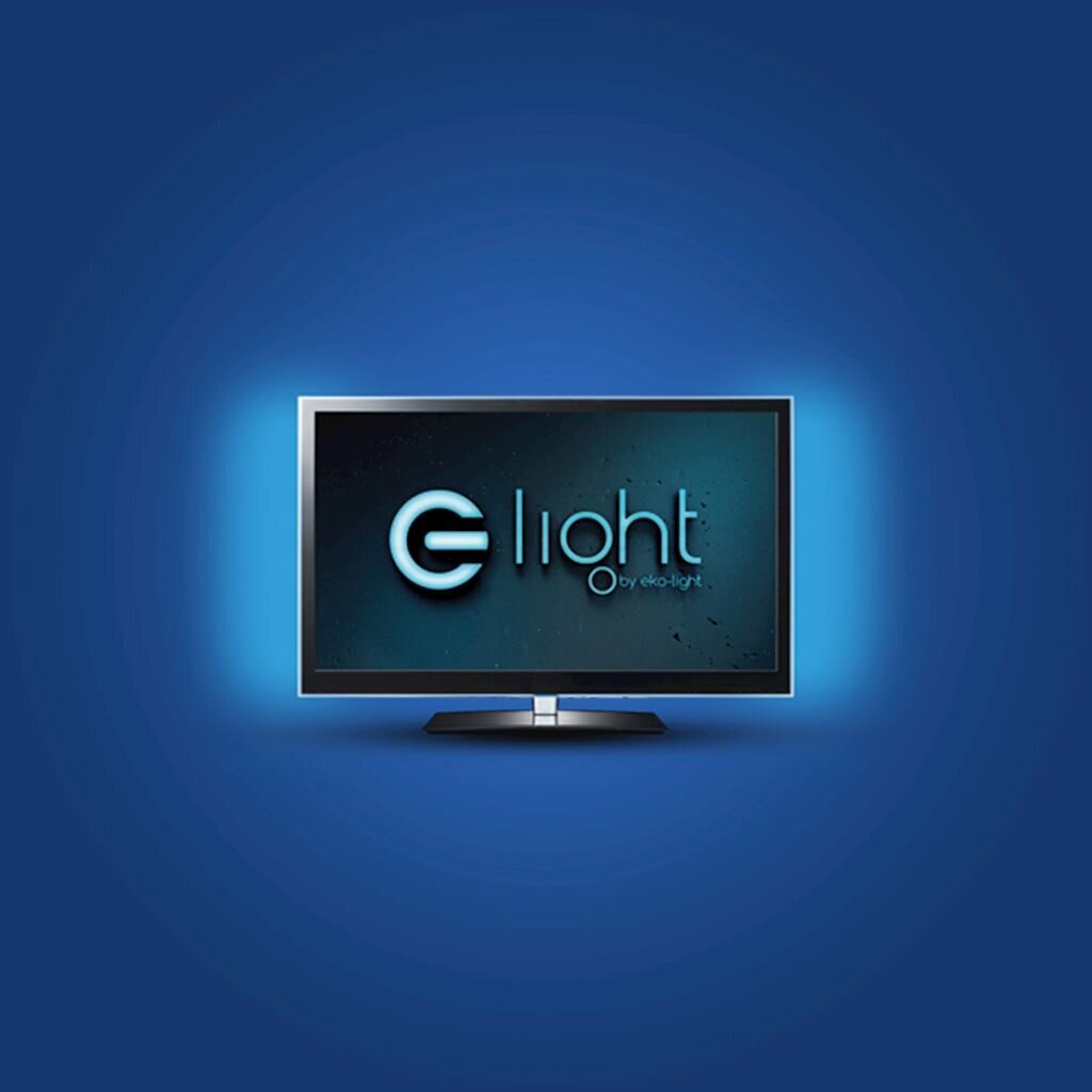 Eko-Light LED juosta, USB TV, 2x50cm, 6000K цена и информация | LED juostos | pigu.lt