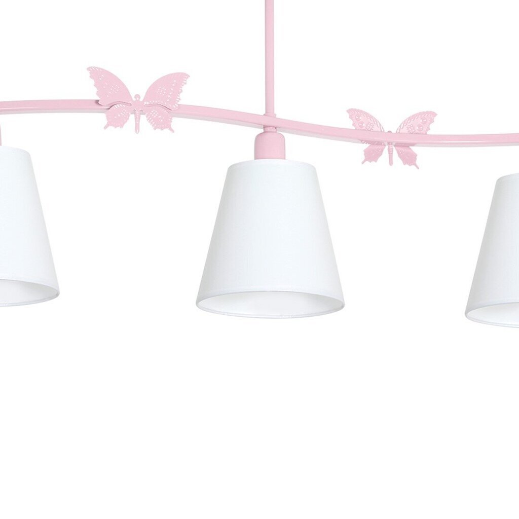Eko-Light vaikiškas pakabinamas šviestuvas Alice Pink 3 цена и информация | Vaikiški šviestuvai | pigu.lt