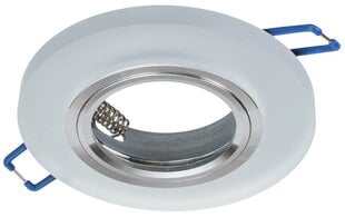 Eko-Light lemputės rėmelis, baltas kaina ir informacija | Įmontuojami šviestuvai, LED panelės | pigu.lt