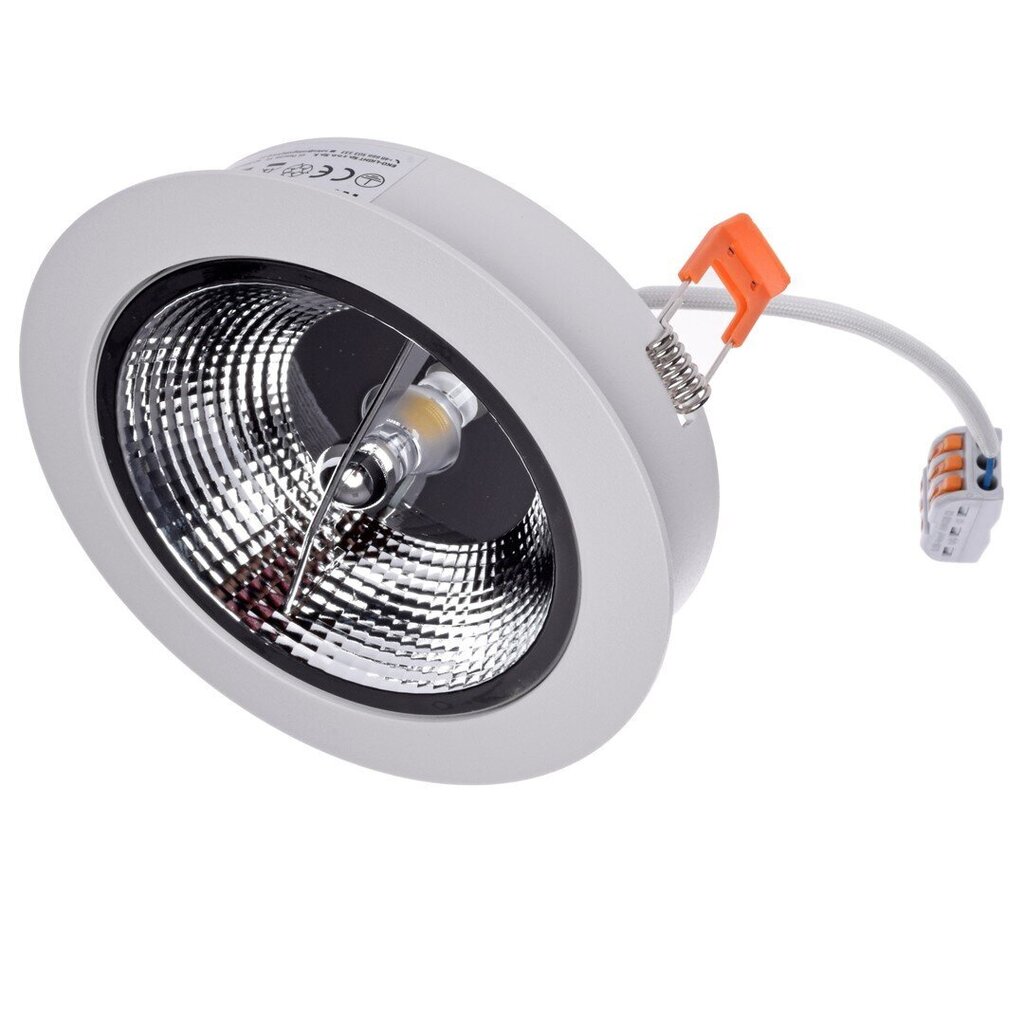 Milagro lubinis šviestuvas Redondo White kaina ir informacija | Įmontuojami šviestuvai, LED panelės | pigu.lt
