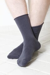 Серые комфортные носки Olev цена и информация | Мужские носки | pigu.lt
