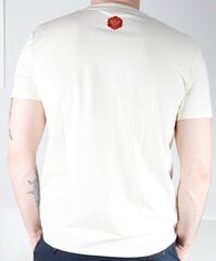 Мужская футболка бежевого цвета MINU ARM (моя любовь) цена и информация | Мужские футболки | pigu.lt