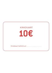 Sokisahtel 10€ vertės dovanų kortelė kaina ir informacija | Laisvalaikio kuponai | pigu.lt