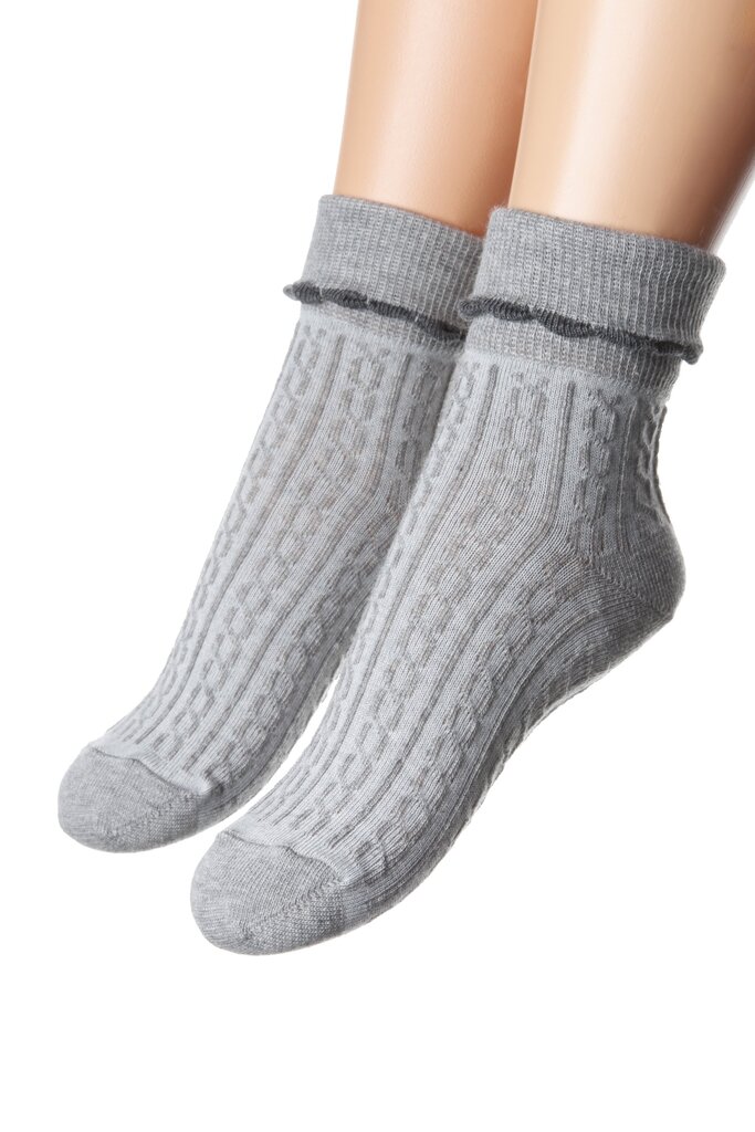 Vaikiškos pilkos spalvos kojinės iš viskozės CADY kaina ir informacija | Moteriškos kojinės | pigu.lt