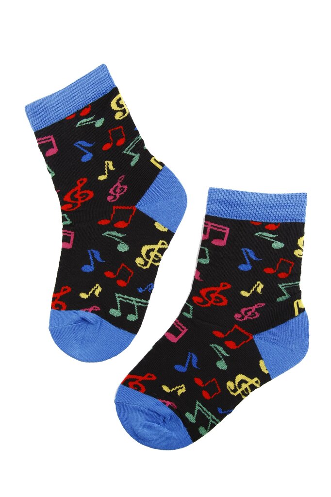 Vaikiškos kojinės Music, juodos kaina ir informacija | Kojinės, pėdkelnės mergaitėms | pigu.lt