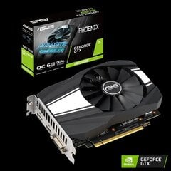 Видеокарта Asus GTX 1660 Super, PH-GTX1660S-O6G 6 Гб цена и информация | Видеокарты (GPU) | pigu.lt