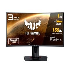 Asus TUF Gaming VG27VQ цена и информация | Мониторы | pigu.lt