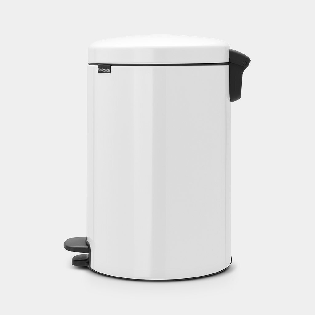 Brabantia šiukšliadėžė NewIcon, 20 l, balta цена и информация | Šiukšliadėžės | pigu.lt