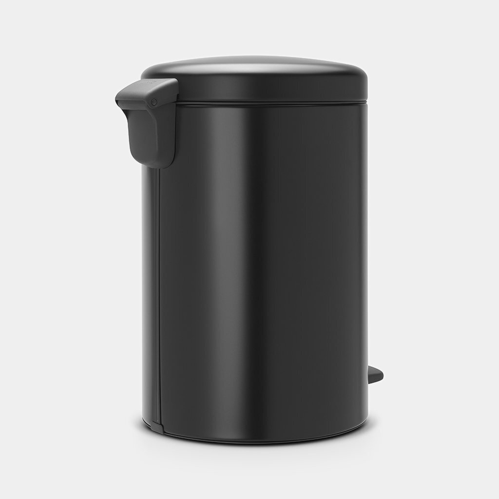 Brabantia šiukšliadėžė NewIcon, 20 l, juoda цена и информация | Šiukšliadėžės | pigu.lt