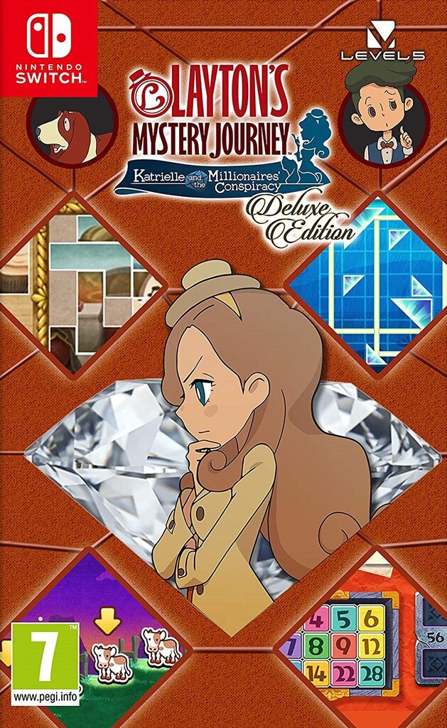 Layton's Mystery Journey: Katrielle and the Millionaires' Conspiracy - Deluxe Edition, Nintendo Switch kaina ir informacija | Kompiuteriniai žaidimai | pigu.lt