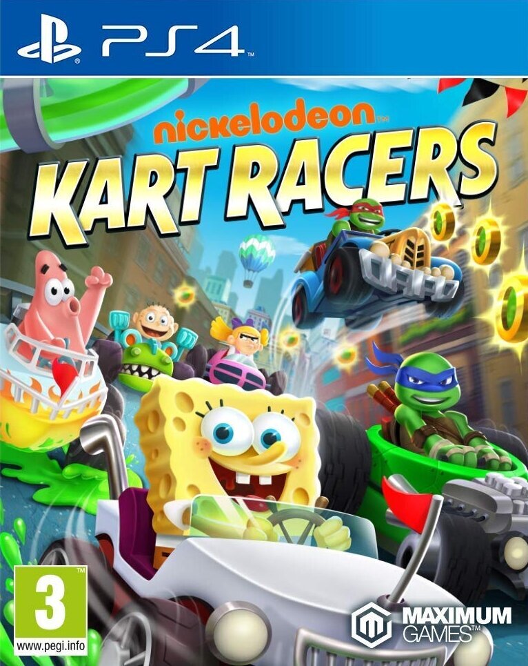 Nickelodeon Kart Racers PS4 цена и информация | Kompiuteriniai žaidimai | pigu.lt