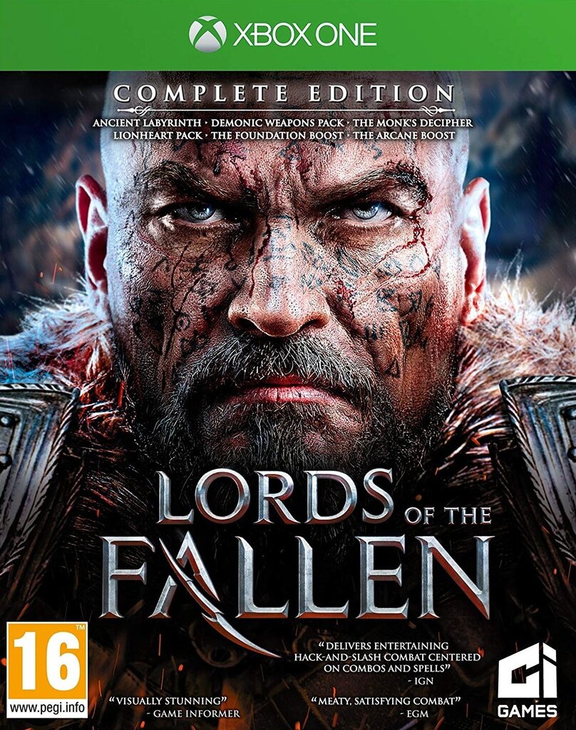 Xbox One Lords of the Fallen Complete Edition kaina ir informacija | Kompiuteriniai žaidimai | pigu.lt