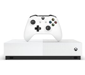 Microsoft Xbox One S 1TB All-Digital Edition (be diskų skaitytuvo) + Fortnite + Sea of Thieves + Minecraft цена и информация | Игровые приставки | pigu.lt