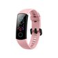 Honor Band 5, Coral Pink цена и информация | Išmaniosios apyrankės (fitness tracker) | pigu.lt