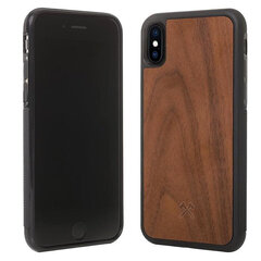 Woodcessories EcoCase Shockproof series, skirtas iPhone Xs Max, walnut (eco280) kaina ir informacija | Telefono dėklai | pigu.lt