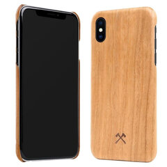 Woodcessories Slim Series EcoCase, skirtas iPhone Xs max, cherry (eco275) kaina ir informacija | Telefono dėklai | pigu.lt