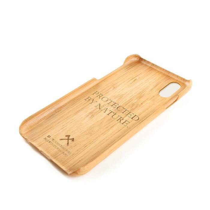 Woodcessories Slim Series EcoCase, skirtas iPhone XS Max, bamboo (eco276) kaina ir informacija | Telefono dėklai | pigu.lt