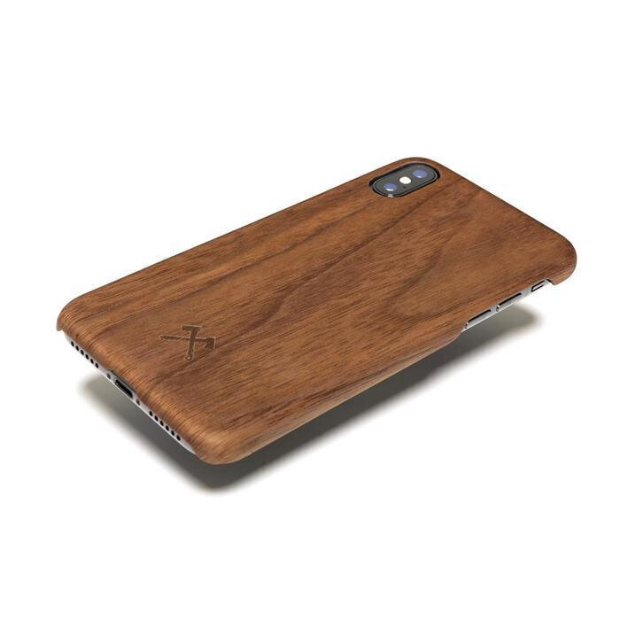 Woodcessories Slim Series EcoCase, skirtas iPhone Xs Max, walnut (eco274) цена и информация | Telefono dėklai | pigu.lt