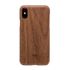 Woodcessories Slim Series EcoCase iPhone Xs Max walnut eco274 цена и информация | Чехлы для телефонов | pigu.lt