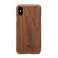 Woodcessories Slim Series EcoCase, skirtas iPhone Xs Max, walnut (eco274) kaina ir informacija | Telefono dėklai | pigu.lt
