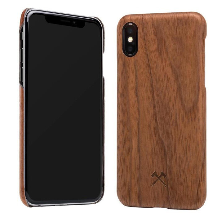 Woodcessories Slim Series EcoCase, skirtas iPhone Xs Max, walnut (eco274) kaina ir informacija | Telefono dėklai | pigu.lt