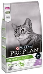 Pro Plan Sterilised Cat Turkey корм для стерилизованных кошек 1.5 кг цена и информация | Сухой корм для кошек | pigu.lt