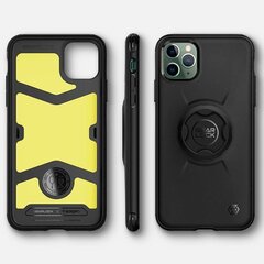 SPIGEN GEARLOCK dviračio laikiklio dėklas, skirtas IPHONE 11 PRO, juodas kaina ir informacija | Telefono dėklai | pigu.lt