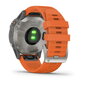 Garmin fēnix® 6 Sapphire Titanium/Ember Orange kaina ir informacija | Išmanieji laikrodžiai (smartwatch) | pigu.lt