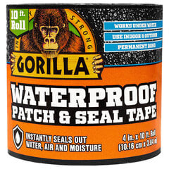 Gorilla lipni juosta atspari net po vandeniu "Patch & Seal" 3m kaina ir informacija | Mechaniniai įrankiai | pigu.lt