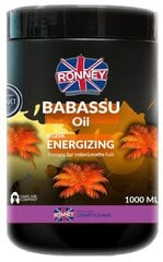 Gyvybingumo suteikianti plaukų kaukė Ronney Babassu Oil Professional 1000 ml kaina ir informacija | Ronney Kvepalai, kosmetika | pigu.lt