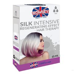 Шелковое масло для волос Ronney Hair Therapy Silk Intensive Professional 15 мл цена и информация | Средства для укрепления волос | pigu.lt