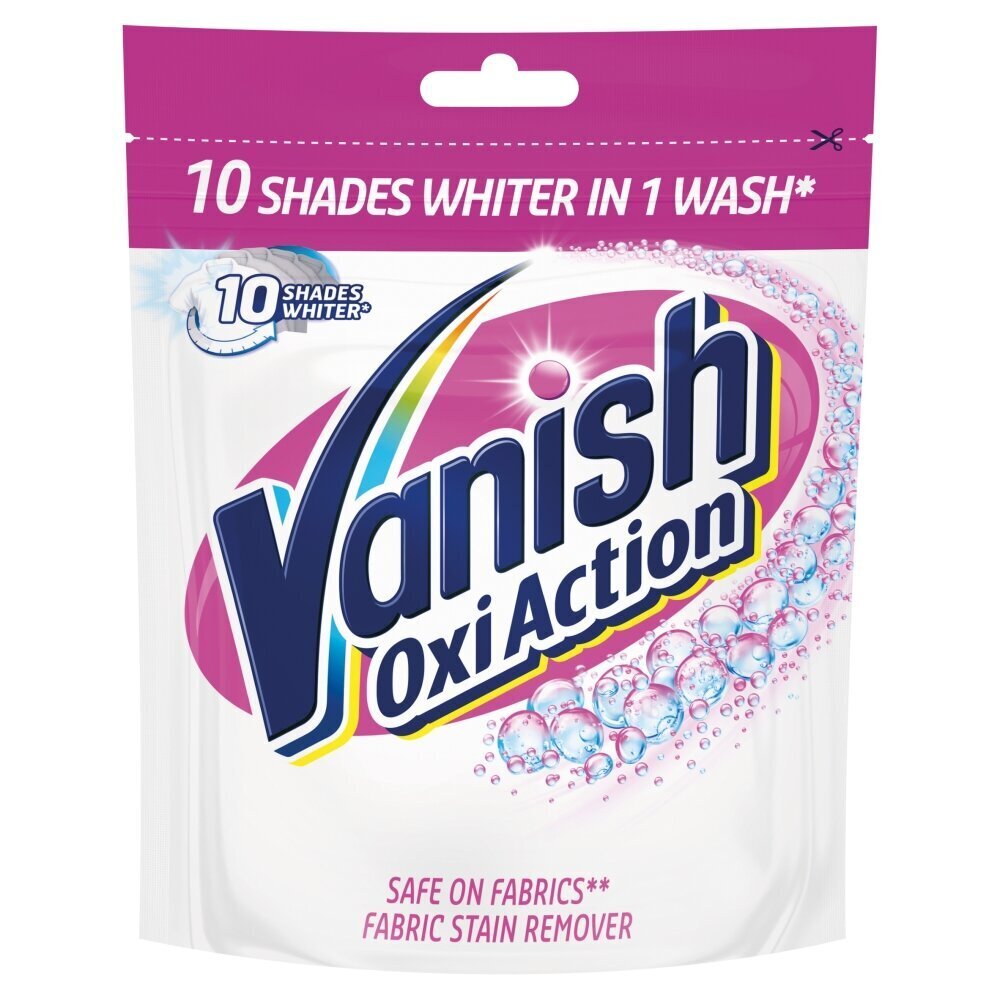 VANISH Oxi Action White milteliai dėmėms šalinti, 300 g цена и информация | Skalbimo priemonės | pigu.lt