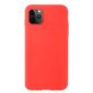 Silicone Case Soft Flexible Rubber dėklas skirtas iPhone 11 Pro, red kaina ir informacija | Telefono dėklai | pigu.lt