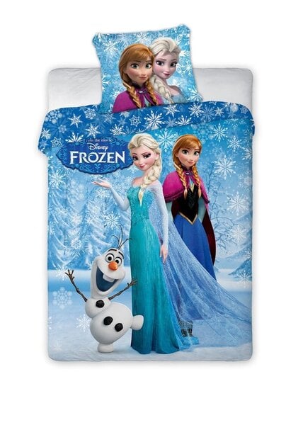 Vaikiškas patalynės komplektas Frozen, 2 dalių kaina | pigu.lt
