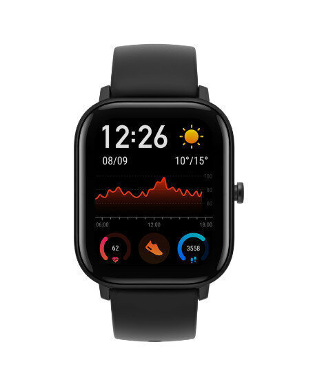 Amazfit GTS Obsidian Black kaina ir informacija | Išmanieji laikrodžiai (smartwatch) | pigu.lt