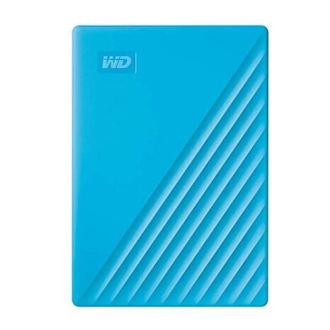 WD My Passport 2.5'' 4TB USB 3.2, Mėlynas kaina ir informacija | Išoriniai kietieji diskai (SSD, HDD) | pigu.lt