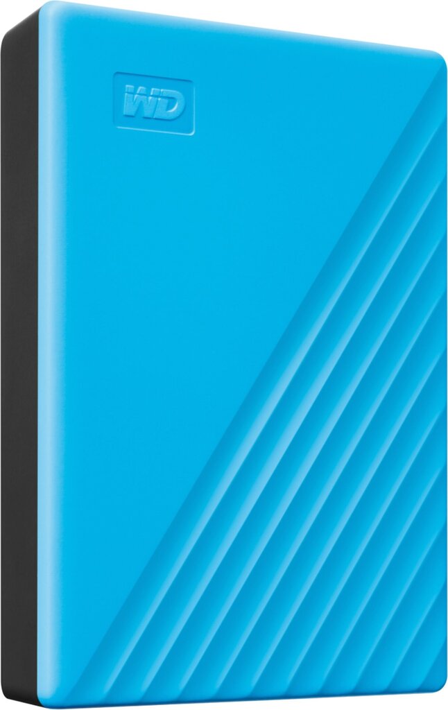 WD My Passport 2.5'' 4TB USB 3.2, Mėlynas цена и информация | Išoriniai kietieji diskai (SSD, HDD) | pigu.lt